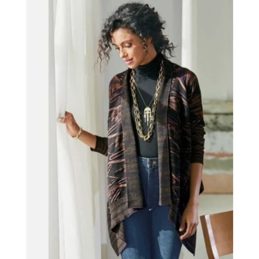 Soft Surroundings Multicolor Cardigan